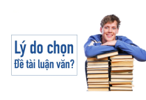 Cách viết lý do chọn đề tài cho luận văn ngành Kinh tế, Kế toán